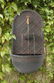 Outdoor Wall Mounted Water Features