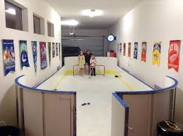 Synthetic Ice Hockey Room