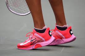 Nike says the osaka logo was influenced by the national flag of japan, and the simplicity is graphically flexible, befitting her multicultural background. Naomi Osaka S 2020 Us Open Nike Sneakers Send A Message Popsugar Fitness