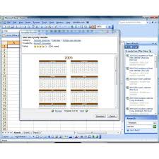 Create A Calendar In Microsoft Excel Or Insert A Reference