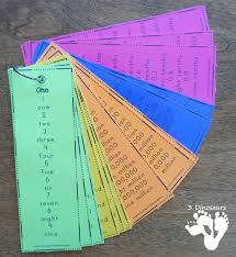 Easy To Use Place Value Bookmarks 3 Dinosaurs