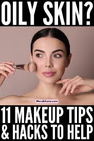 how to apply makeup to oily skin 11