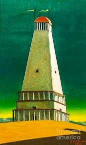 The tower of silence by Giorgio de Chirico Photograph by Roberto  Morgenthaler - Fine Art America