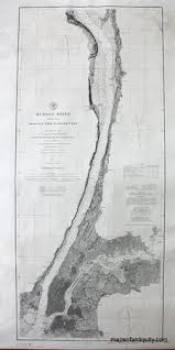 Nau153 Nautical Chart Of The Hudson River With New York City