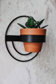 1 wall planter round metal planter