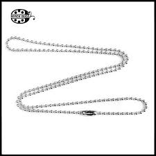 stainless steel necklace ball chain