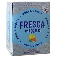 fresca mixed vodka spritz 4 pack 4