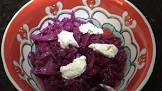 braised cabbage with goat cheese  houston s copycat