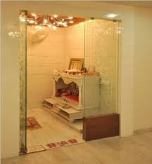 Pooja Room Glass Door Designs Images