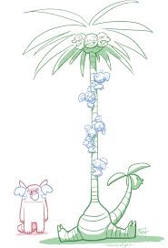 bewear, exeggutor forma alola, komala | Pokemon, Pokemon sun, Pokemon alola