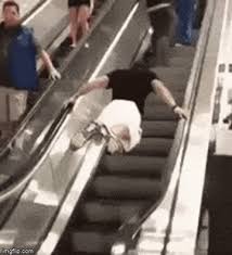 escalator steps flip