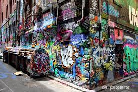 Wall Mural L A Street Melbourne