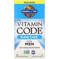 garden of life vitamin code raw one