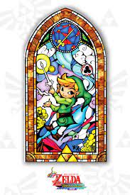 zelda wind waker gold wall decals by