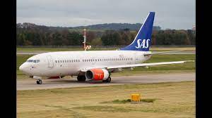 scandinavian airlines sas boeing 737