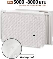 Window heat pumps move heat instead of generating it, so you can save don't forget to pick up a window air conditioner cover to protect your investment from winter weather damage. Bjades Indoor Air Conditioner Cover For Window Ac Units 21l X 14h X 4d Inches White Double Insulation Inside Covers Air Conditioners Accessories Tools Home Improvement G2 Publicidad Com