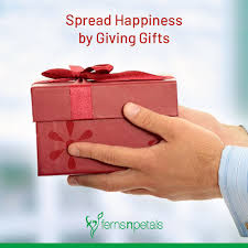 how to spread happiness by giving gifts