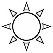 Gambar bunga matahari animasi hitam putih. Gambar Matahari Hitam Putih Kartun Pemandanganoce