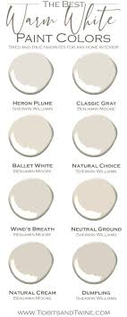 The Best Warm Whites For Your Home My