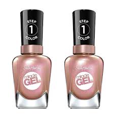 Shop 2 Pack Sally Hansen Miracle Gel Nail Color Nail Polish Shhhh Immer 0 50 Ounces Overstock 30124554