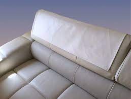 Faux Leather Sofa