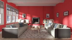 red bliss interior exterior paint