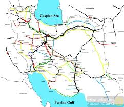 خطوط راه آهن ایران - وبلاگ فدک