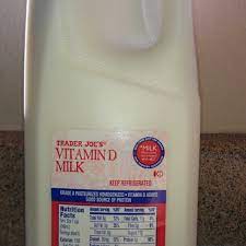 2 cup of whole milk and nutrition facts