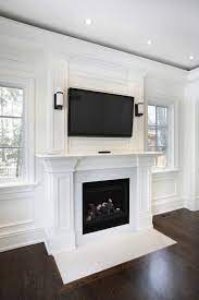 Tvs Mounted Above Gorgeous Fireplaces