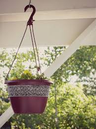 Secure string or wire to the back of the mount with enough length to create a loop on which to hang it from. 22 Amazing Diy Pot Ideas