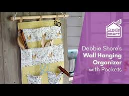 Wall Hanging Organiser Sewing Tutorial