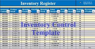 inventory management excel template