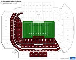 kyle field seats with backs