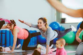start exercising after giving birth