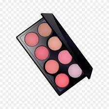 palette of cosmetic eye shadow on