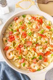 seafood fettuccine alfredo reluctant