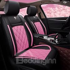 Car Seat Covers 5 Seater Romantic Retro