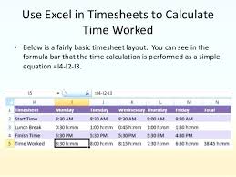 Time Calculator Excel Formula Excel Formula To Calculate Time Worked