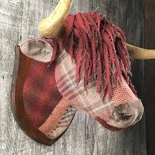 Custom Faux Taxidermy Highland Cow