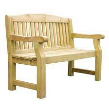 Zest Emily 2 Seater Wooden Garden Bench