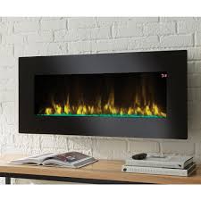 wall mounted electric fireplace and tv