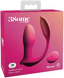 Amazon.com: Adult Sex Toys 3Some Double Ecstasy Red : Health & Household