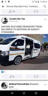 Best of tembisa events in your inbox. Transport From Tembisa To Bolobedu Posts Facebook