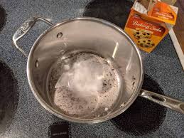 how to clean a burnt pot so it looks