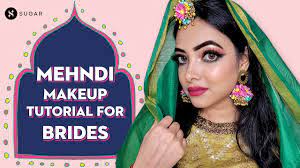mehndi makeup tutorial for brides