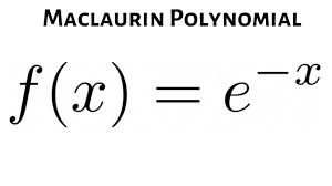 find the nth maclaurin polynomial for f