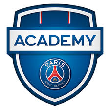 The symbol later evolved into a mark with moon the answer: Psg New York Academy Paris Saint Germain Academy Academy Logo Psg Paris Saint Germain