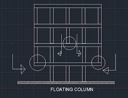 floating column in buildings how it