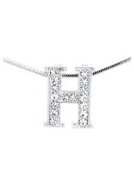 Letter H Necklace