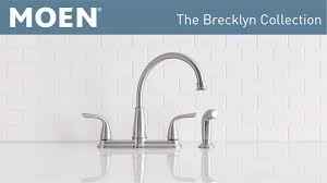 moen brecklyn 2 handle standard kitchen